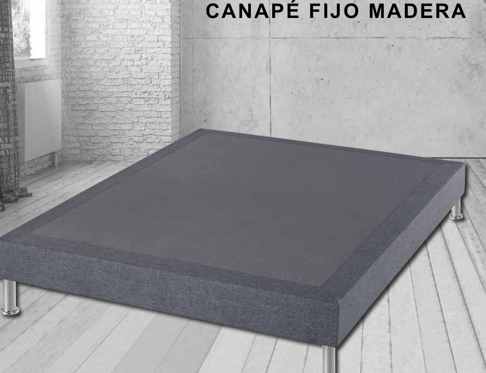 Canapé Fijo de Madera - Muebles Jorge Getafe